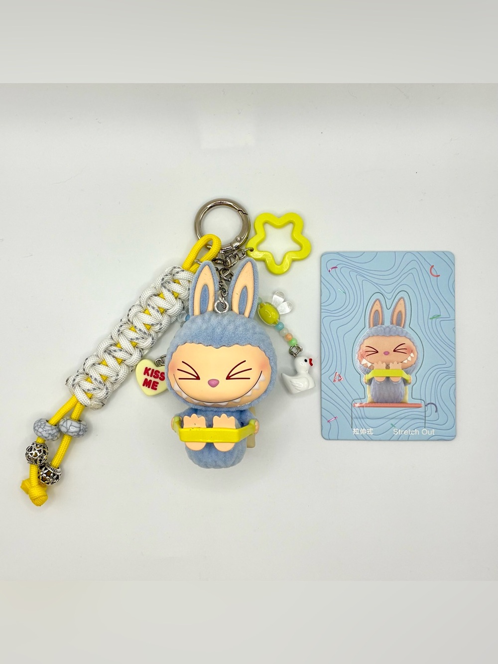 THE MONSTERS x Lazy Yoga Series Bag Charm - Stretch Out